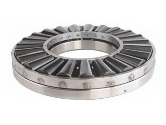 V-shaped flat raceway tapered roller thrust bearing